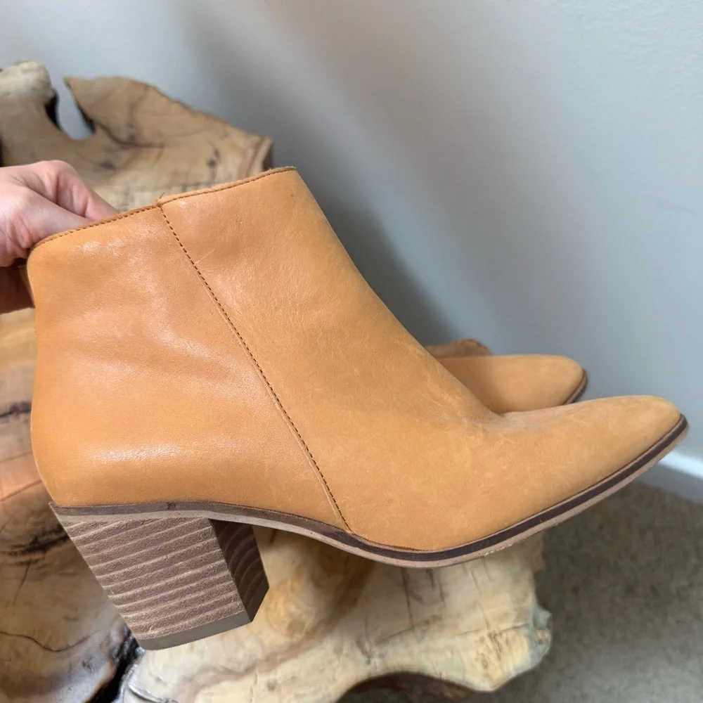 Lucky Brand Tan Booties - Picture 4 of 8